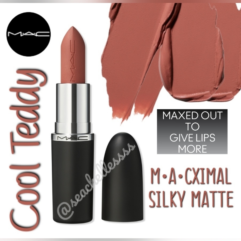 M•A•CXIMAL Silky Matte Cool Teddy Cool Deep Tone Beige Brand New In Box